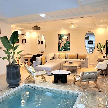 Riad Melilo Avec Piscine Chauffee Марракеш Экстерьер фото