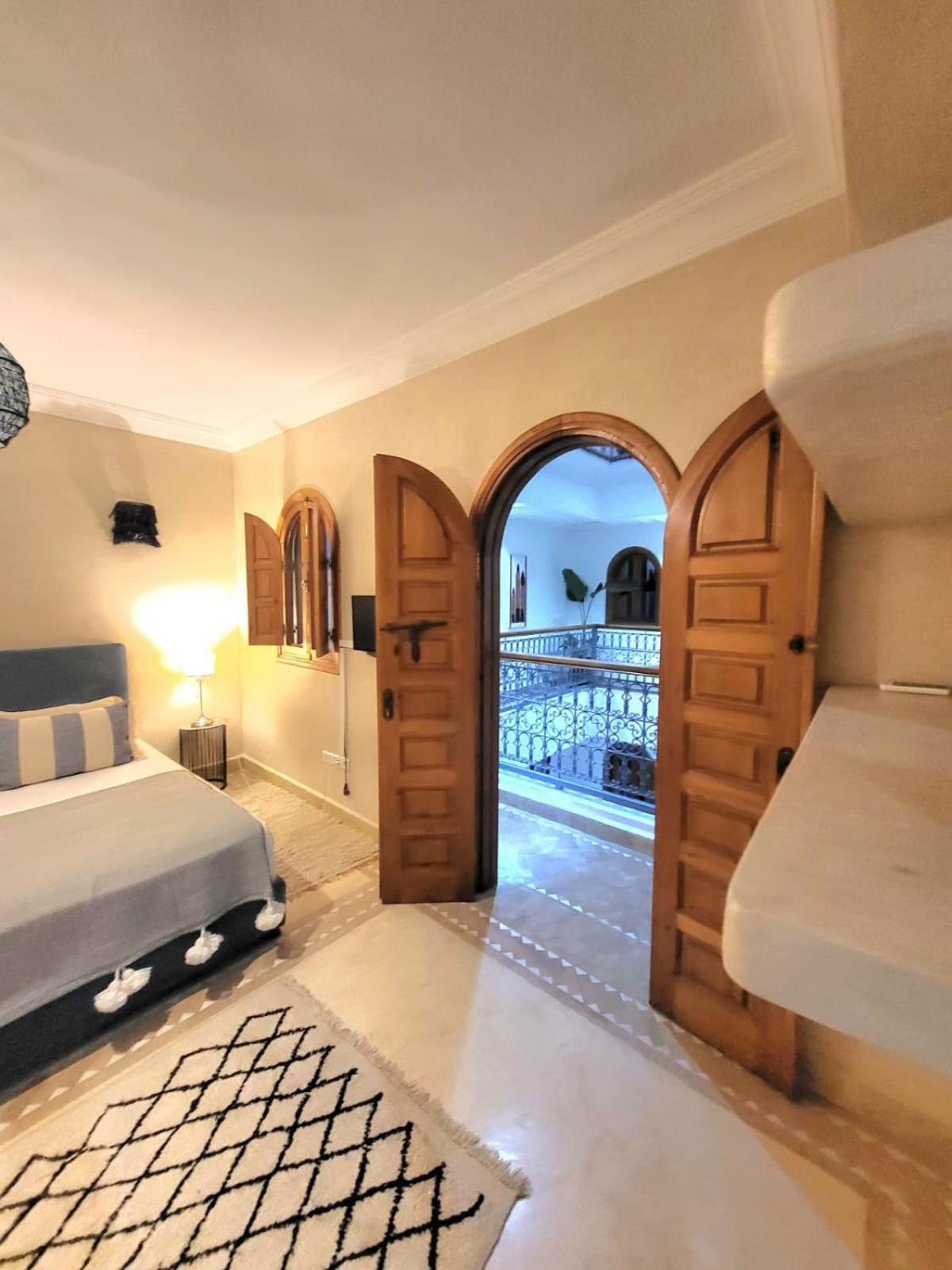 Riad Melilo Avec Piscine Chauffee Марракеш Экстерьер фото