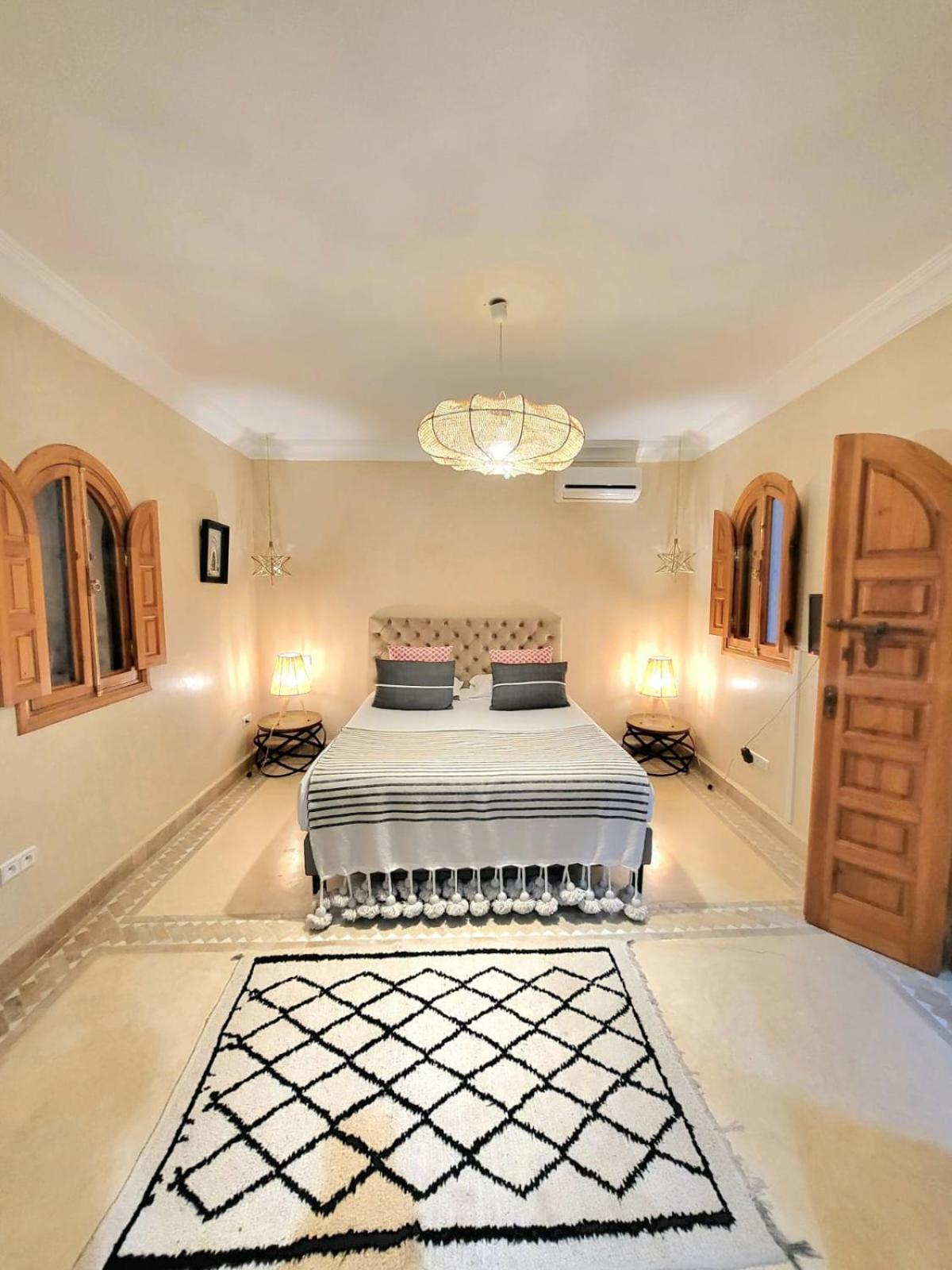 Riad Melilo Avec Piscine Chauffee Марракеш Экстерьер фото