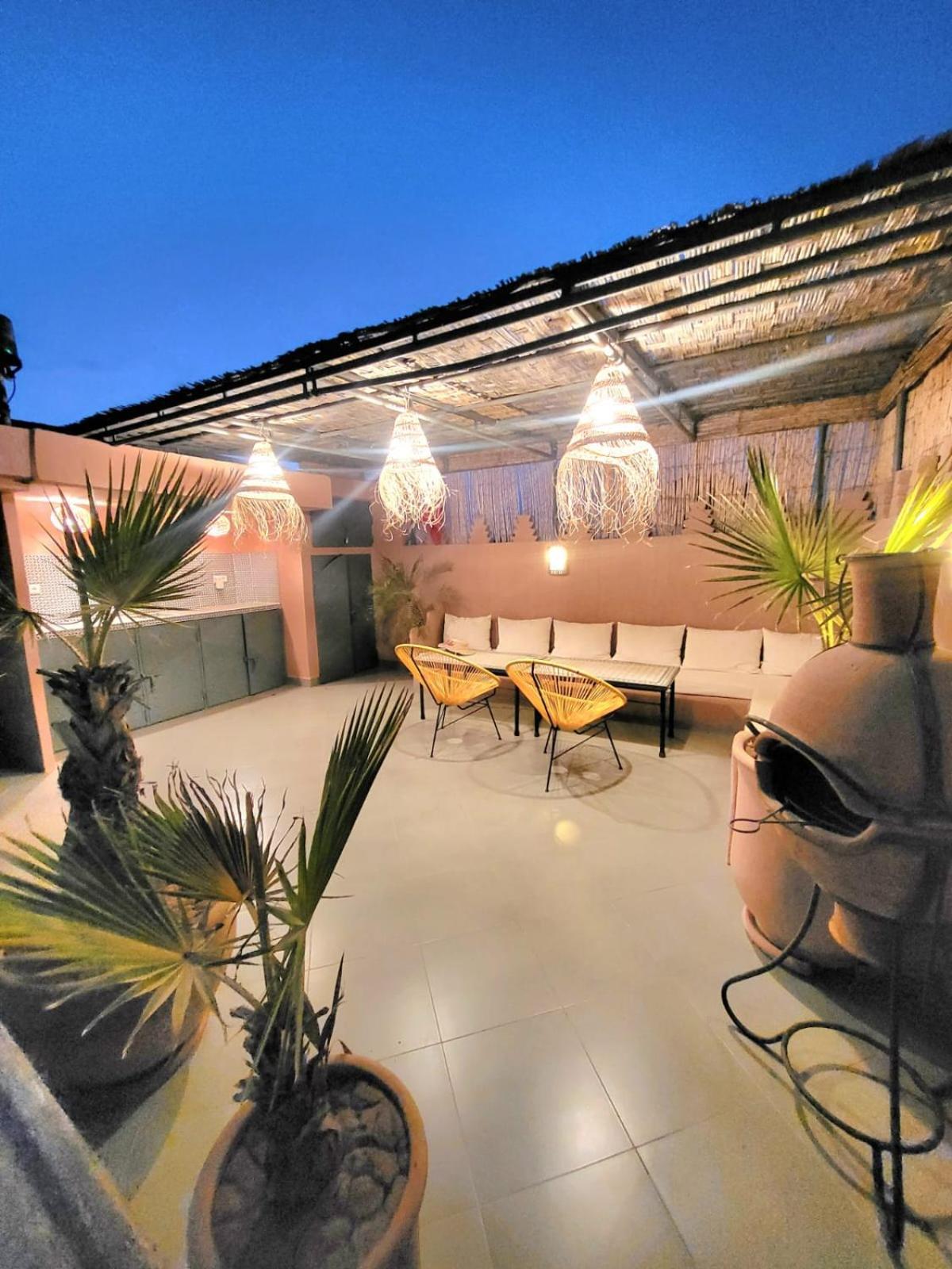 Riad Melilo Avec Piscine Chauffee Марракеш Экстерьер фото