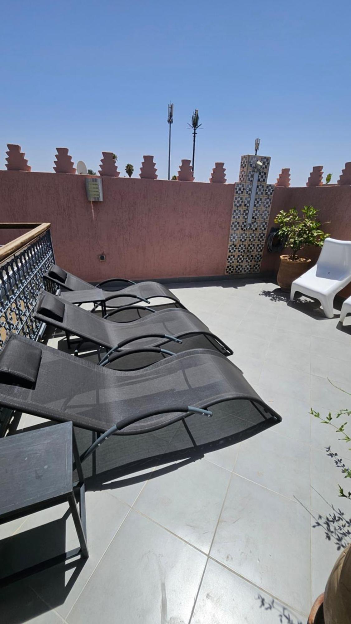Riad Melilo Avec Piscine Chauffee Марракеш Экстерьер фото