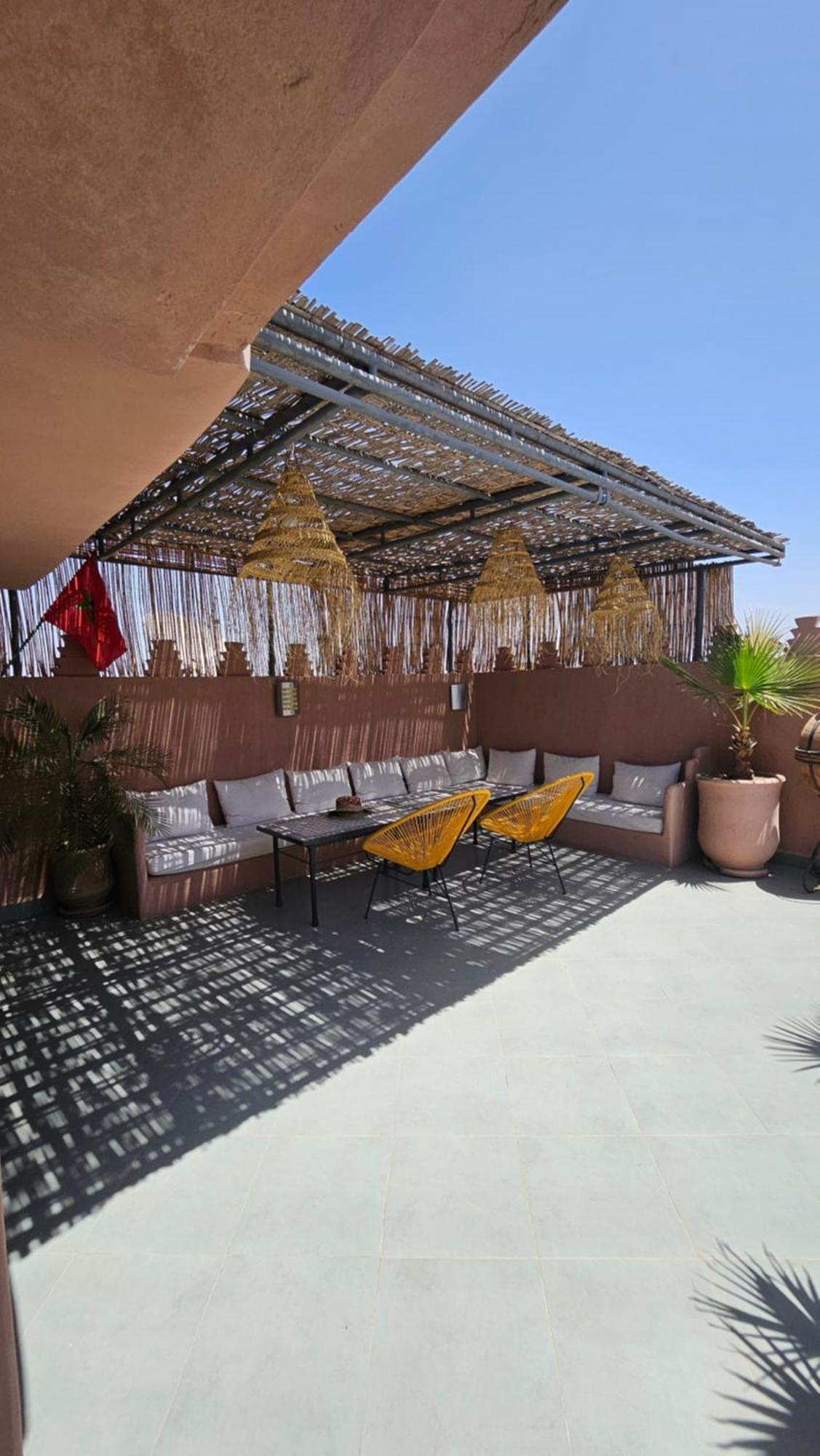 Riad Melilo Avec Piscine Chauffee Марракеш Экстерьер фото