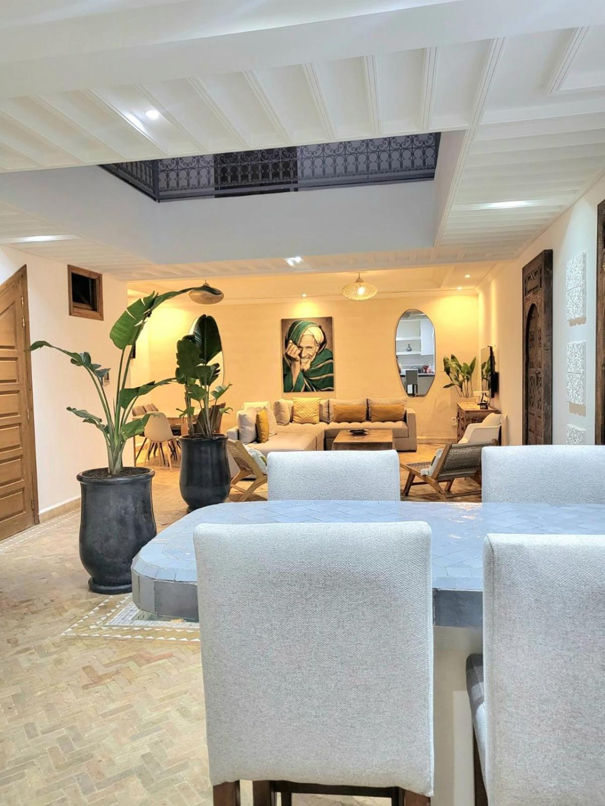 Riad Melilo Avec Piscine Chauffee Марракеш Экстерьер фото