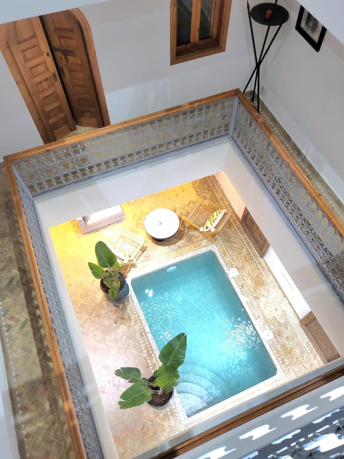 Riad Melilo Avec Piscine Chauffee Марракеш Экстерьер фото